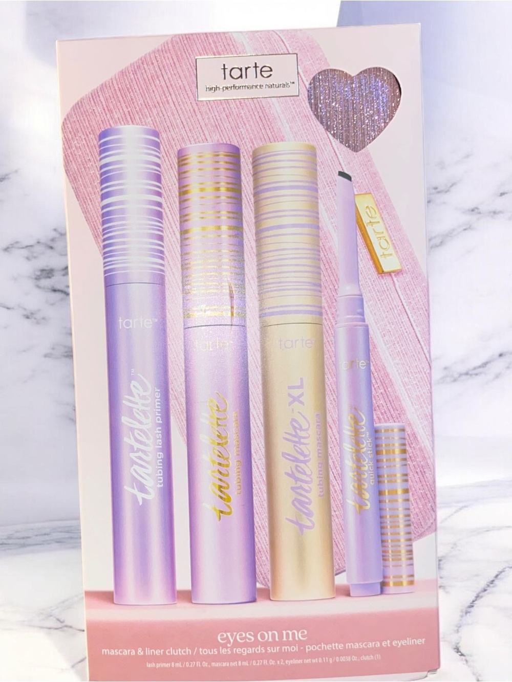 Brand New | Tarte Eyes On Me Mascara & Liner Clutch Set